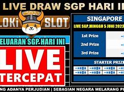 Keluaran Sgp Hari Ini Live Tercepat 2021